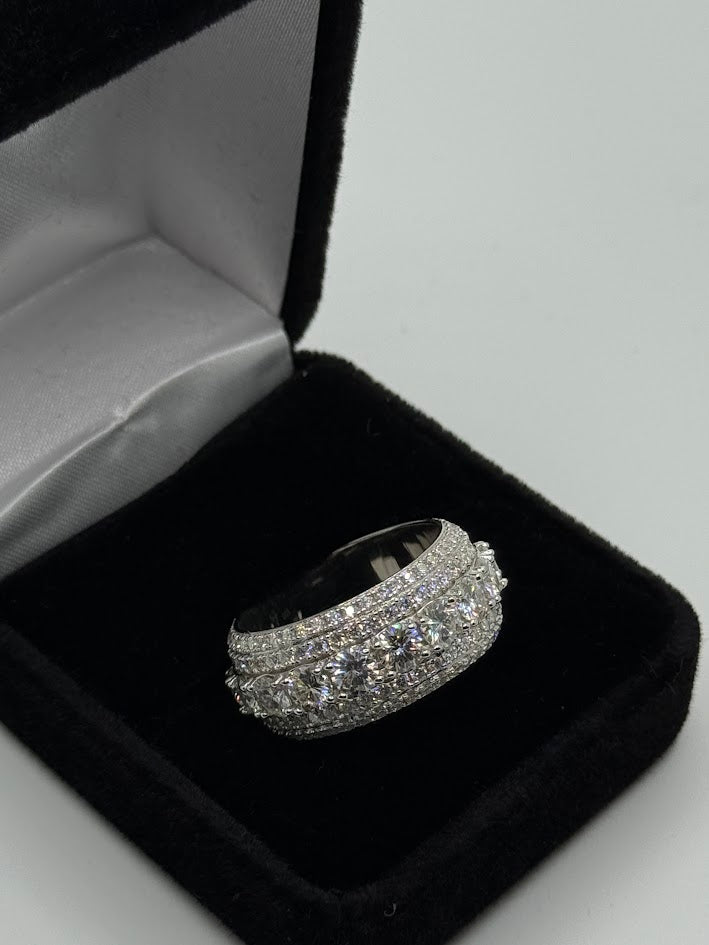 VVS MOISSANITE ETERNITY RING