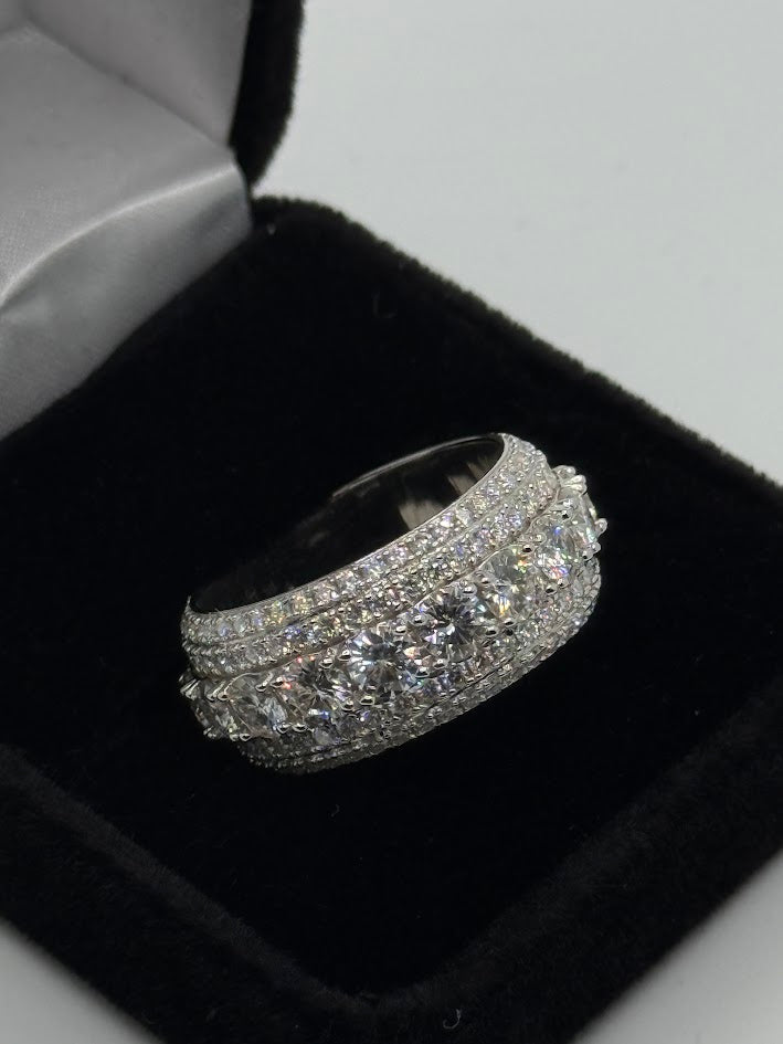 VVS MOISSANITE ETERNITY RING