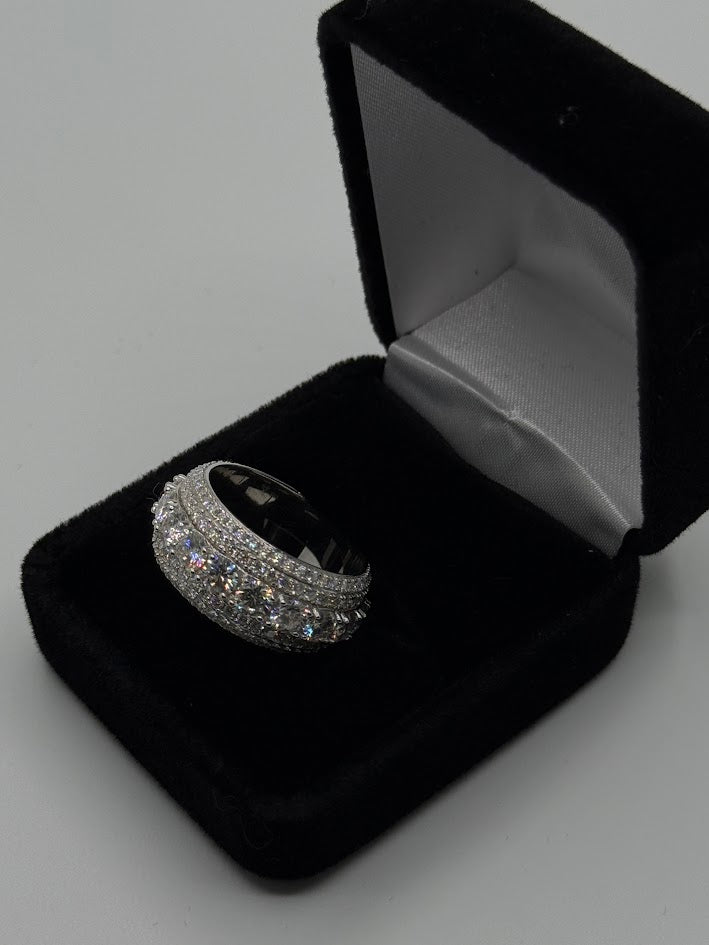 VVS MOISSANITE ETERNITY RING
