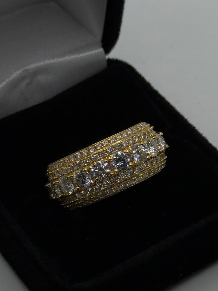 VVS MOISSANITE ETERNITY RING